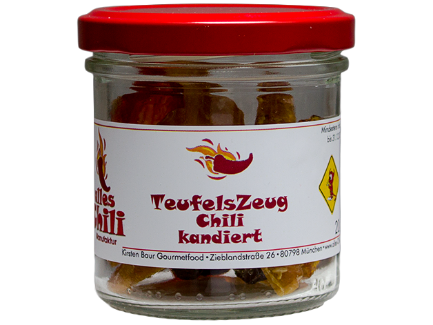 TeufelsZeug Chili kandiert